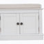 Banc de rangement avec tablettes réglables, banc à chaussures avec coussin amovible-153018138