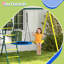Outsunny Steel Swing Set with 2 Swing(s)