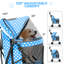 Poussette pour chien avec poussette réglable-101824083