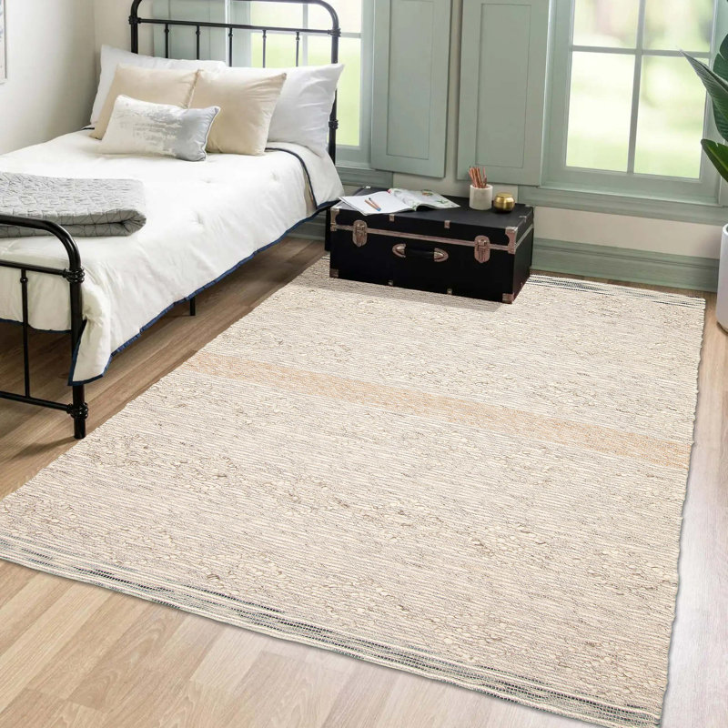 Tapis rectangulaire nouvel âge en laine 6 pi 2 po x 9 pi 2 po Deridre