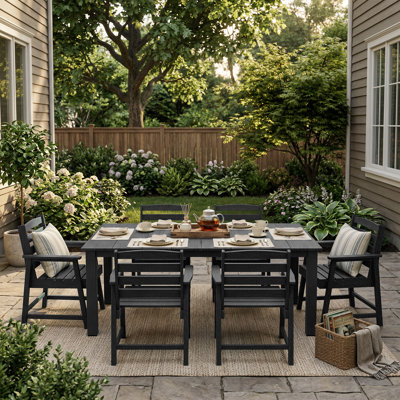 Six-piece Outdoor Patio Dining Table Set