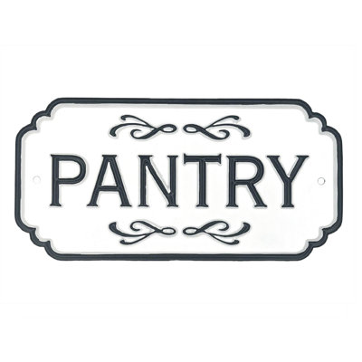 Pantry Home Décor Sign