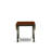 3 Piece Modern Dining Table Set Contains a Rectangle Wooden Table with Dropleaf and 2 Kitchen Dining Chairs, Black & Cherry-730497258-730497259-719666134