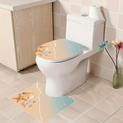 Ensemble de 2 tapis de bain de plage
