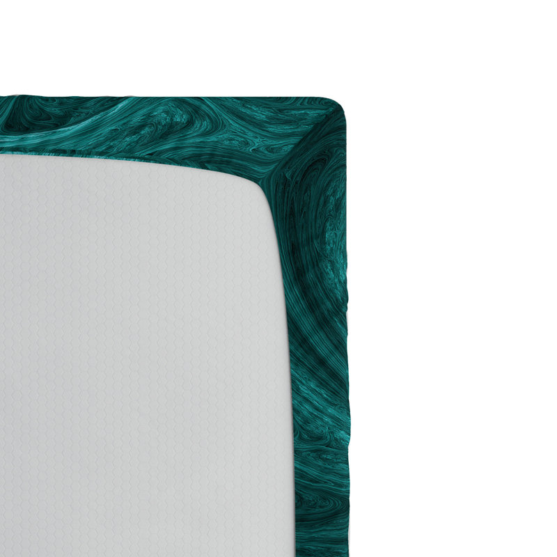 Microfiber Abstract Fitted Sheet, Twin XL Fitted Sheet