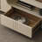 Simple multi-functional tea table with pulley