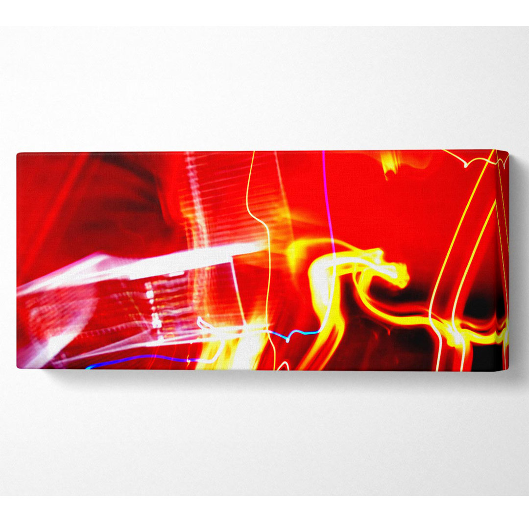 Red Light Flames - Kunstdrucke auf Leinwand