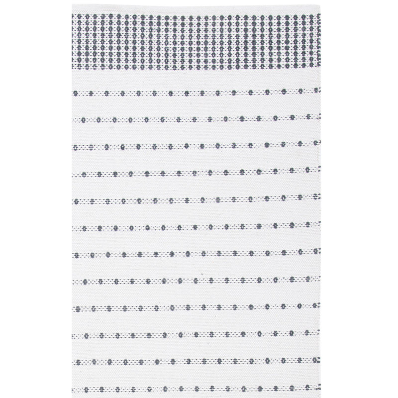 Tapis en coton tissé à plat Breckenridge, Rectangle 8 pi x 10 pi