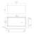 Adhesive Stainless Steel Shower Shelf-47836654