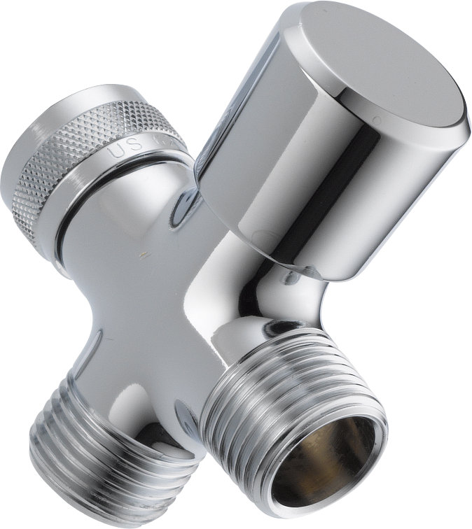 Universal Showering Components 3-Way Arm Diverter Valve, Chrome
