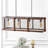 Herlef 4 - Light Brown/Silver Lantern Pendant