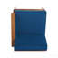 Fauteuil droit, bleu-454884969