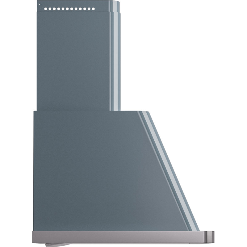 30" Majestic II 600 CFM Convertible Wall Mount Range Hood, Blue Grey