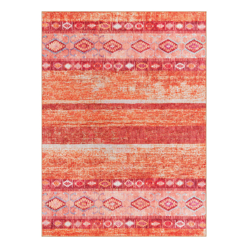 Audreyann Chenille Geometric Indoor Rug, Rectangle 7'6" x 10'6"