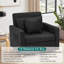 Chaise d'appoint rembourrée Heckman-792640993