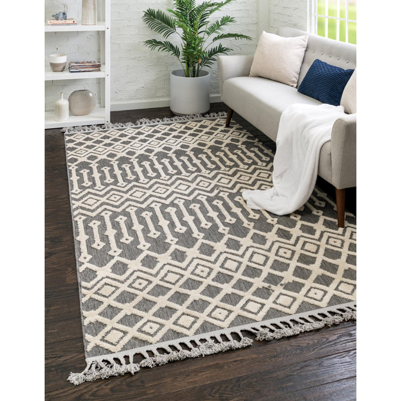 Britnie Abstract Indoor Rug, Rectangle 9' x 12'