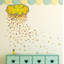 Décalcomanie murale émojis happy cloud