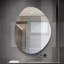Miroir mural asymétrique pour salle de bain