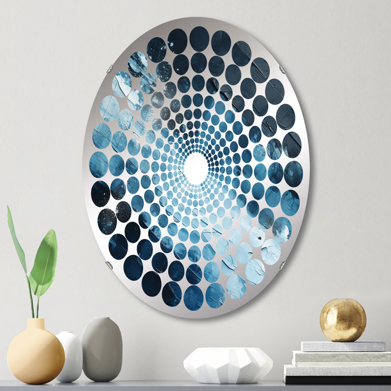 Miroir décoratif Northern Harmony I - Radial, 29,5 po x 19,6 po