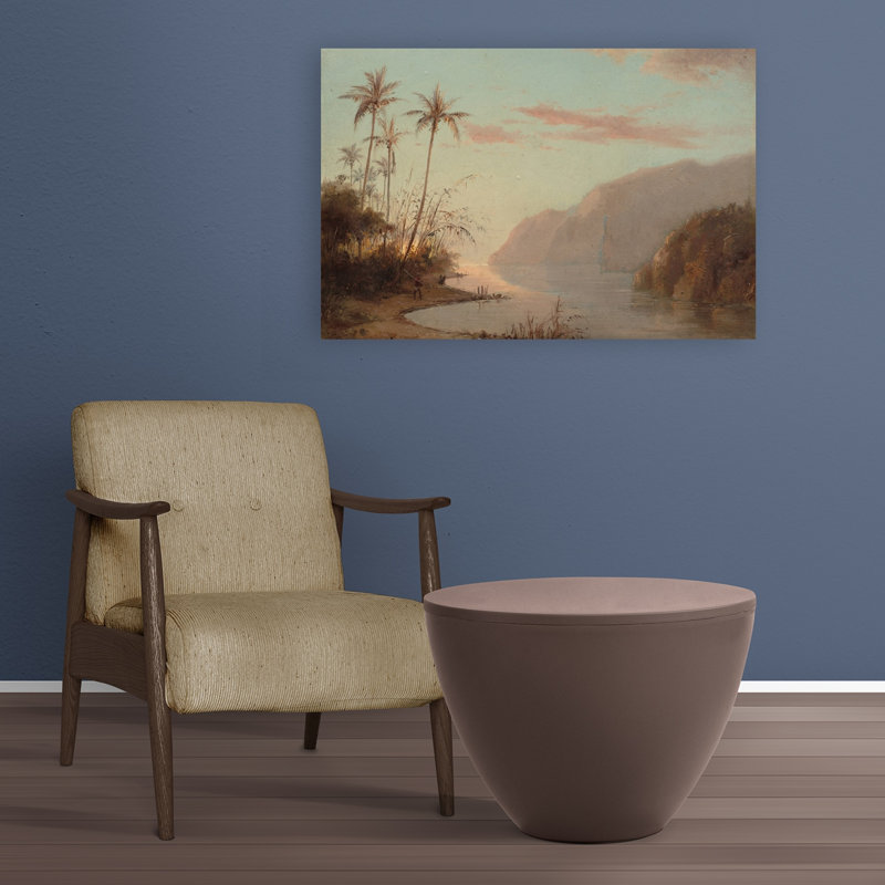 A Creek In St. Thomas, 1856 Abstract Contemporary Wall Art Print - Print, 60.96cm H x 91.44cm W
