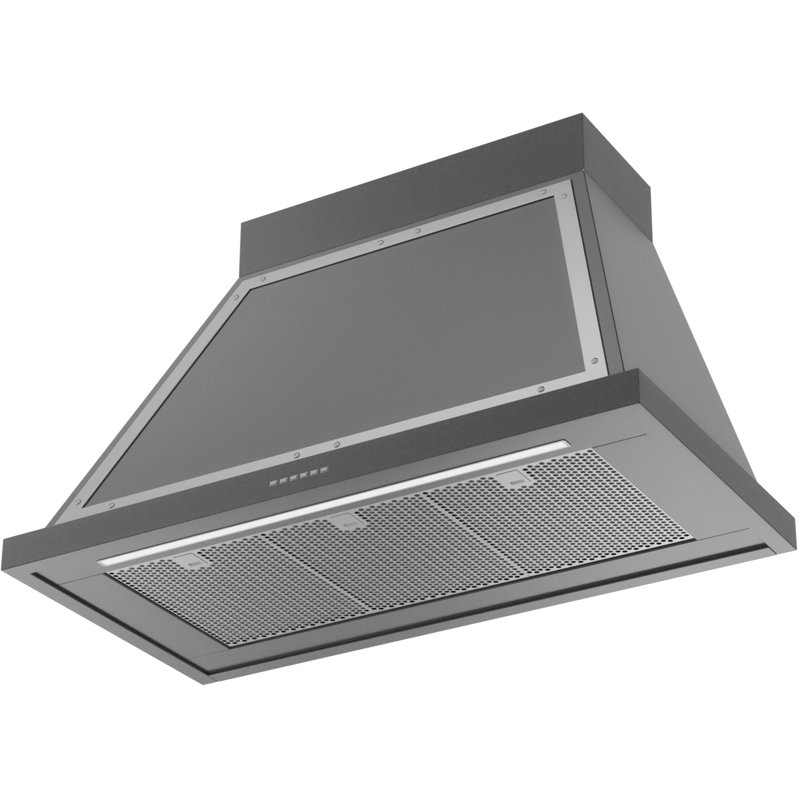 ILVE Nostalgie II Noblesse 40 in Range Hood, Graphite Matte/Chrome