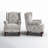 Anndi 29.5" W Traditional Floral Upholstered Wingback Accent Chair-88169051