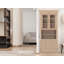 Zelma 240cm H x 100cm W Library Bookcase