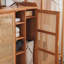 Armoire à chaussures à double porte de style italien