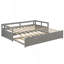 Lit de jour extensible avec couchette-778852234