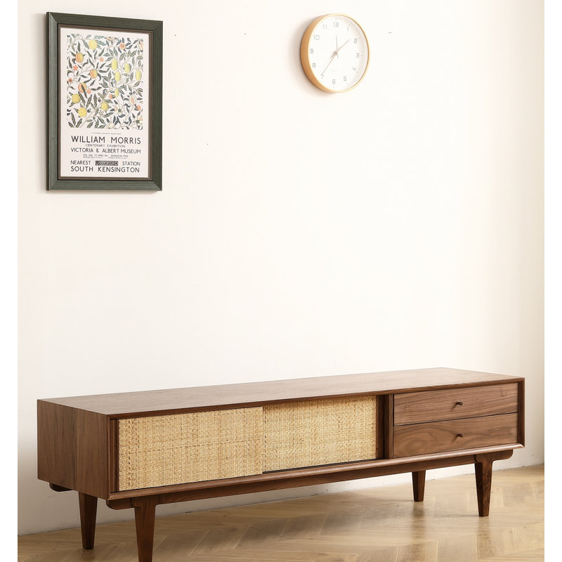 Schiavone 68.88 " W Solid Wood Sideboard