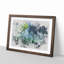 Wonderous Birch Tree Forest Watercolour - Picture Frame Graphic Art Print-56740283-56740280
