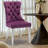 High-end Tufted Velvet Upholstered Nailhead Dining Chair-1240169706-1240169723