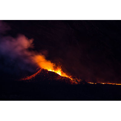 Ronja Volcano - Wrapped Canvas Print