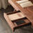 Small sized solid wood desk