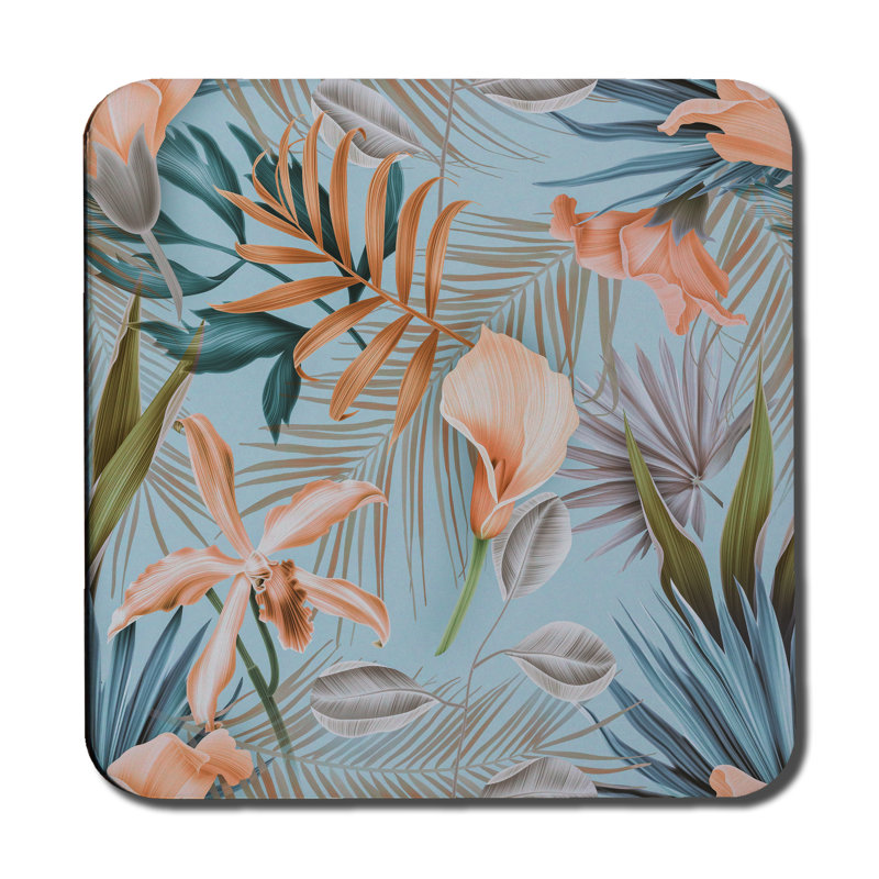 Square 6 Piece Coaster Set