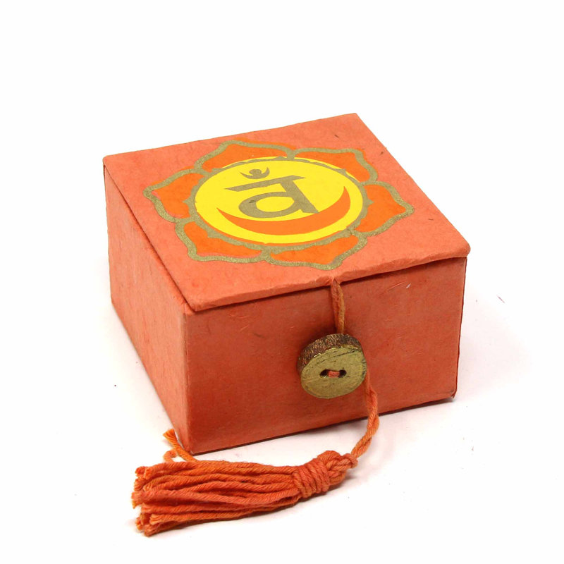 Bol décoratif mini méditation sacral chakra Rommel
