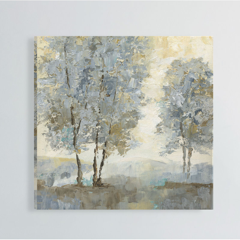 " Soft Sentinel II ", 16" H x 16" W, Wrapped Canvas, No Frame
