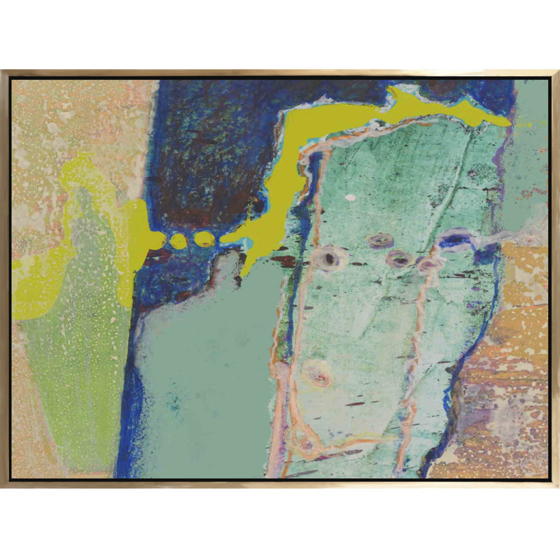 Peinture sur toile encadrée «Ny Rappel I»