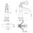 Single-handle Bathroom Faucet with Drain Assembly-60156190