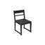 Ensemble 2 pièces de chaise de salle à manger en bois massif de manguier Clorissa-674040550