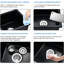 Évier encastré en quartz 18 po x 16 po, noir mat, chauffant, antirouille et antirouille 18 po x 16 po, preuve, évier haut