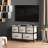 Sorbus 9" Square Tile Floating Shelves with Invisible Brackets Set of 3 in Rustic