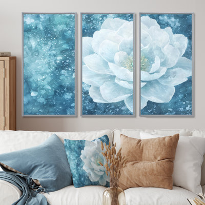 Adamariz - ensemble d'art mural pivoines