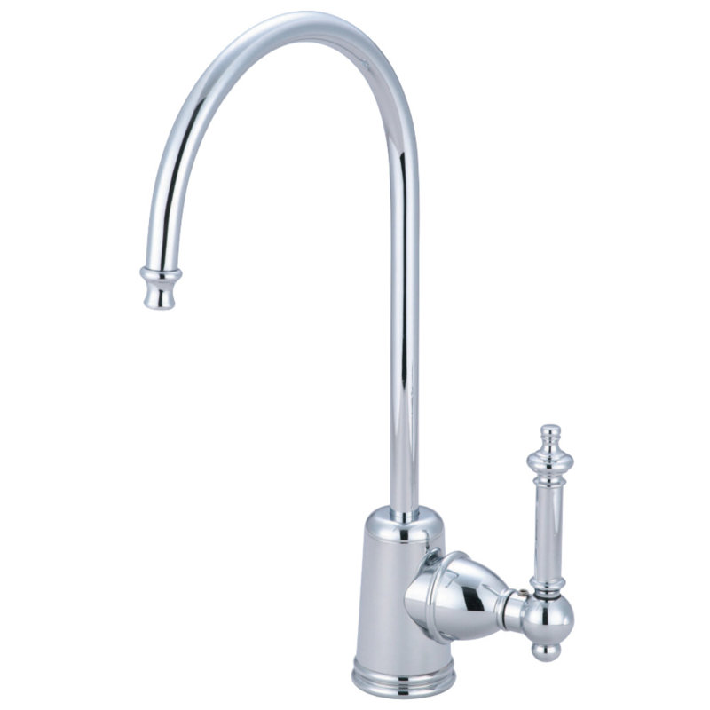 Kingston Brass Templeton Single-Handle 1-Hole Deck Mount Water Filtration Faucet, Polished Chrome