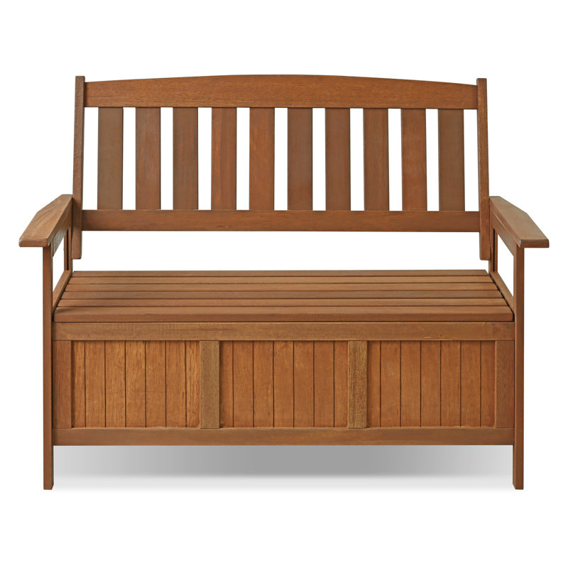 Romney Solid Wood Teak Outdoor Bench