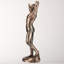 Figurine 11,81 pouces de hauteur en bronze coulé à froid en tigre