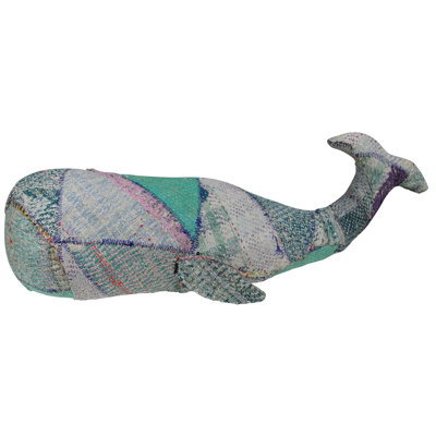 Westboro Handmade Sari Fabric Whale 