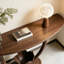 Console en bois massif de style médiéval-265637837