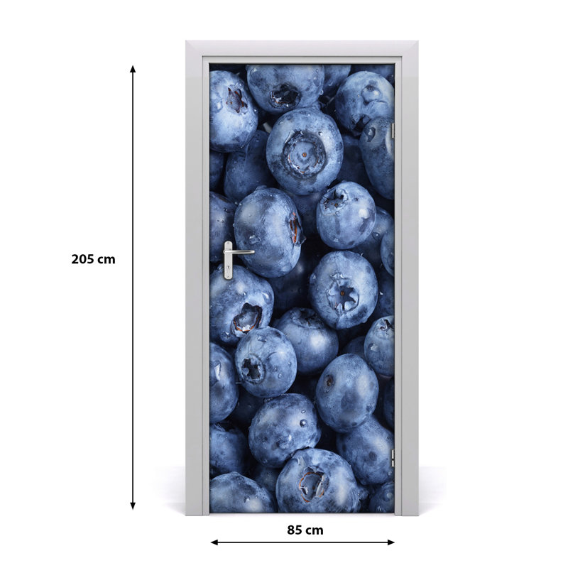 Cranberries Door Decal, 205cm H x 85cm W