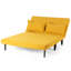 Nari 125.5Cm Linen Armless Sofa Bed-535070733